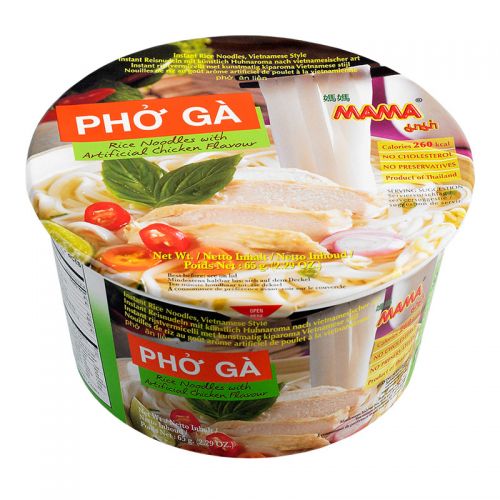 Mama Phò' Gà Bowl noodles di riso gusto pollo - 65 gr.
